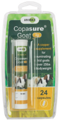 Copasure® Goat – Long-Lasting Copper Supplement Capsules