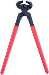 HILASON Western Horse Hoof Nippers with Red PVC Covered Handle