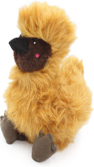 ZippyPaws Wooliez Dog Plush Toy - Interactive Pet Toys, Indestructible Plush Dog Toys, Fun Dog Toys, Enzo The Emu