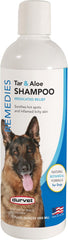 Durvet® Naturals Tar & Aloe Shampoo 17 oz – Soothing Medicated Care for Dogs