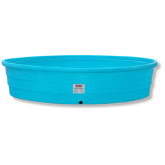 9' Poly Round Tank – 1,000 Gallon Capacity, Heavy-Duty Seamless Construction