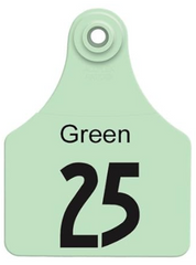 Allflex® Large Ear Tags (25 Count) – Green