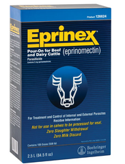 Eprinex® Pour-On – Broad-Spectrum Cattle Dewormer & Parasite Control
