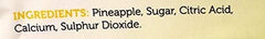 Pineapple Treat, 6.5 Oz Bag - Real Fruit for Birds and Small Animals - Rabbits, Hamsters, Guinea Pigs, Mice, Gerbils, Rats, Cockatiels, Parrots, Macaws, Conures