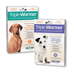 Durvet® Triple Wormer™ (Chewable Tablets)