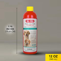 Durvet® No-Bite™ Flea & Tick Shampoo – 12 oz