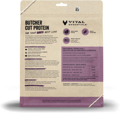 Vital Essentials Freeze Dried Raw Protein Mix-in Dog Food Topper, Turkey Mini Nibs Topper for Dogs, 18 oz