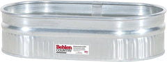 Behlen Country Shallow Galvanized Steel Round End Stock Tank