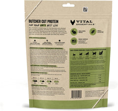Vital Essentials Freeze Dried Raw Cat Food, Rabbit Mini Patties Entree, 3.75 oz