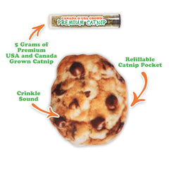 SMARTERPAW Meowijuana Get Baked Cookie Toy