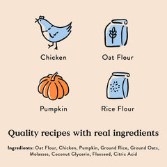 Bocce's Bakery Chicken & Pumpkin Sunday Roast Training Treats – 6 oz