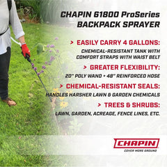 Chapin® ProSeries™ 4 Gallon Back Pack Sprayer