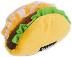 ZippyPaws NomNomz Plush Taco Dog Toy