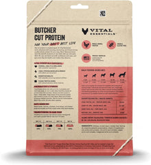 Vital Essentials Freeze Dried Raw Dog Food, Chicken Mini Nibs Entree, 14 oz