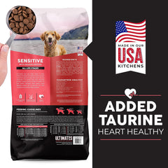 Ultimates Sensitive with Salmon Protein Dry Dog Food – 28 lb
