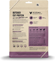 Vital Essentials Freeze Dried Raw Cat Food, Turkey Mini Nibs Entree, 12 oz