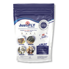 JustiFLY® Feedthrough – Broad-Spectrum Fly Control for Cattle