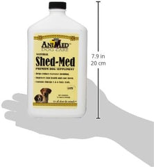 AniMed Shed-Med Premium Dog Supplement 32 Oz
