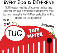 Knot-N-Chew Rope Dog Toy (4 Knot)