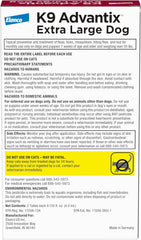 K9 Advantix™ II for Extra Large Dogs – 2 Monthly Doses