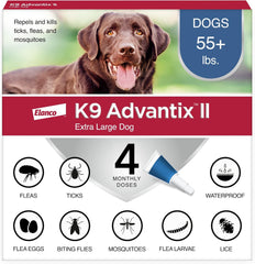 K9 Advantix® II – Monthly Flea, Tick & Mosquito Protection for Dogs