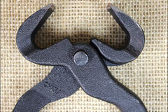 HILASON Western Horse Hoof Nippers with Red PVC Covered Handle