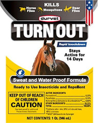 Durvet® TURN OUT® Sweat & Waterproof Formula