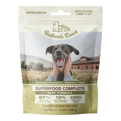 Badlands Ranch Superfood Complete, Adult Dog Food, Air-Dried, High Protein, Zero Fillers, Superfood Nutrition by Katherine Heigl (Beef Formula)