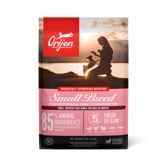 ORIJEN Small Breed Dry Dog Food, Grain Free Dry Dog Food for Small Breeds, Fresh or Raw Ingredients