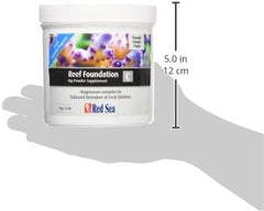 Red Sea Reef Foundation C Magnesium (Mg) Supplement, 1kg Powder - Maintains Magnesium Balance for Healthy Corals in Marine & Reef Aquariums