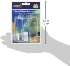 Lee's Pet Products ALE13050 Undergravel Elbow and Plate Connector for Aquarium Filter, 1-Inch