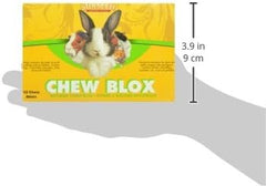 Sun Seed Company Sss39400 12-Pack Chinchilla Wood Chew Blox Display