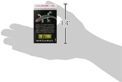 Exo Terra Calcium + D3 Powder: Ultra-fine, Phosphorus Free Formula Boosts Bone Health & Calcium Absorption Ideal for Insects, Fruits & Veggies 3.2 oz.