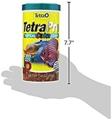 TetraPro Tropical Color Crisps, Fish Food With Natural Color Enhancers, Tropical Fish Food
