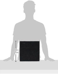 Acurel Coarse Carbon Infused Media Pad, 12-Inch by 12-Inch