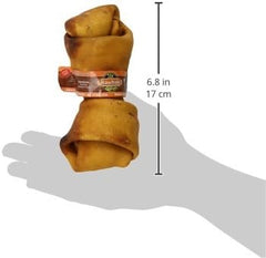 Hickory Smoked Knotted Bone Dog Chew, 6 By 7-Inch