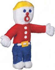 Multipet Multicolored Mr Bill Plush Medium Dog Toy