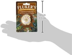 Fluker's Thermometer for Accurate Terrarium Readings, Round Style