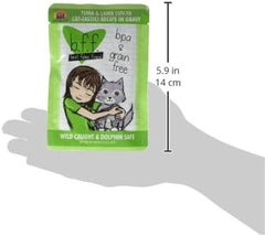 Weruva B.F.F. OMG - Best Feline Friend Oh My Gravy!, Tuna & Lamb Luv Ya with Tuna & Lamb in Gravy Cat Food