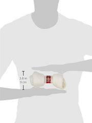 Natural Knotted Bone Dog Chew, 9 By 10-Inch