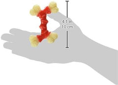 Nylabone Double Bone Power Chew Toy for Dogs, Dog Toys for Aggressive Chewers, Bacon Flavor, X-Small