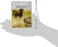 Instinct Healthy Cravings Grain Free Real Chicken Recipe Natural Wet Dog Food Topper By Nature'S Variety, 3 Oz. Pouches