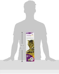 SmartyKat Super Scratcher Corrugated Cat Scratcher, Catnip Infusion Technology - Brown, Single Wide