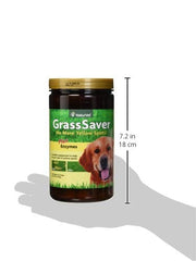 NaturVet – GrassSaver Wafers for Dogs Plus Enzymes – 300 Wafers – Healthy Supplement to Help Rid Your Lawn of Yellow Spots – Synergistic Combination of B-Complex Vitamins & Amino Acids