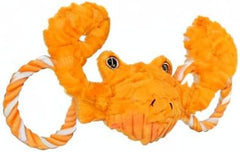 Jolly Pets Jolly Tug-a-Mal Crab Tug/Squeak Toy