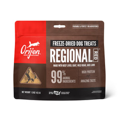 ORIJEN Freeze Dried Beef Recipe Dog Treats, WholePrey Ingredients