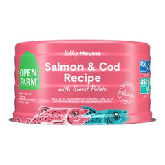 OPEN FARM DOG GRAIN FREE SALMON COD SWEET POTATO 7OZ 24 PACK