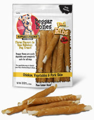 Savory Prime Beggar Bones 3 in 1 Ribs Dog Treats