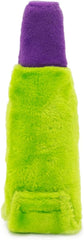 ZippyPaws - Happy Hour Crusherz Water Bottle Halloween Dog Toys - No Stuffing, Crunchy - Frankenstein Wine