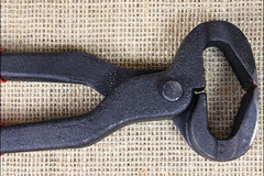 HILASON Western Horse Hoof Nippers with Red PVC Covered Handle